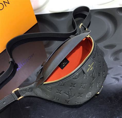 lv m44812|LOUIS VUITTON Monogram empreinte bum bag M44812 Waist .